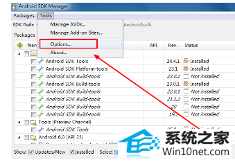 win10ϵͳandroid sdk manager ޷µͼĲ